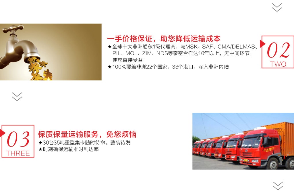 旭洲物流助您家電運(yùn)往非洲