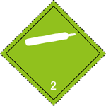 非易燃，無毒氣體                                                                                                                                                          