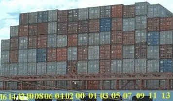 集裝箱列數(shù)布局規(guī)律