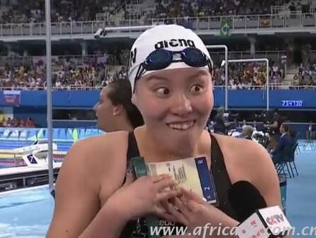 行走的表情包，可愛的銅牌獲得者傅園慧