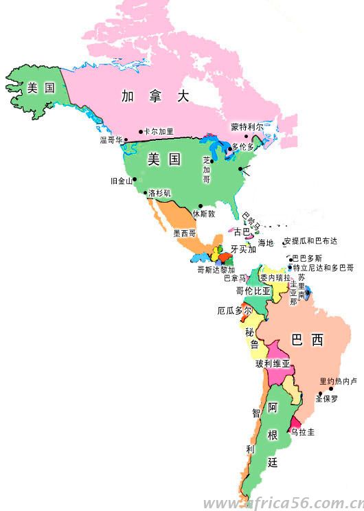 美洲需要做滅蚊處理的地區(qū)