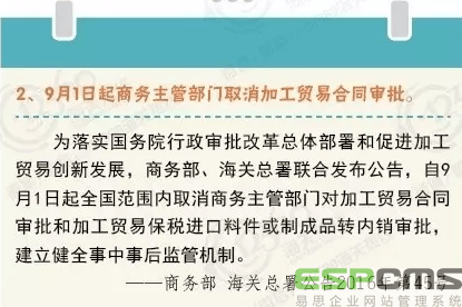 9月1日正式實(shí)施的海關(guān)新規(guī)