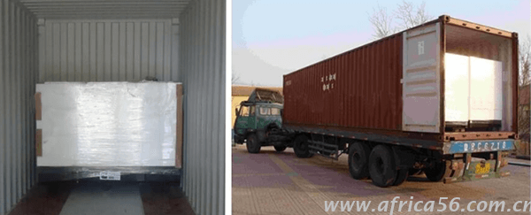 旭洲物流靜音系列柴油發(fā)電機組出口案例