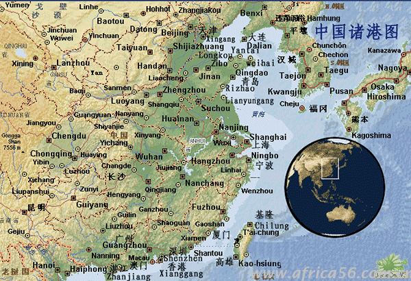 全球海運(yùn)主要航線以及主要港口一覽表_旭洲物流