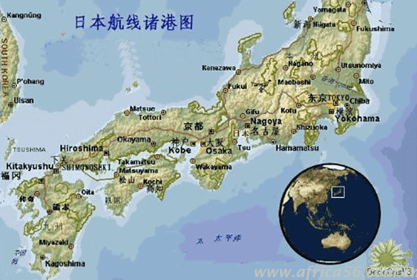 全球海運(yùn)主要航線以及主要港口一覽表_旭洲物流