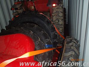 旭洲物流二手拖拉機出口案例_非洲海運_國際貨運代理