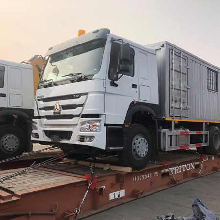 廂式修理車(chē)出口流程