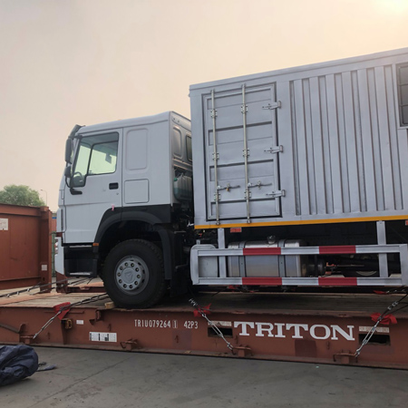 廂式修理車出口注意事項(xiàng)