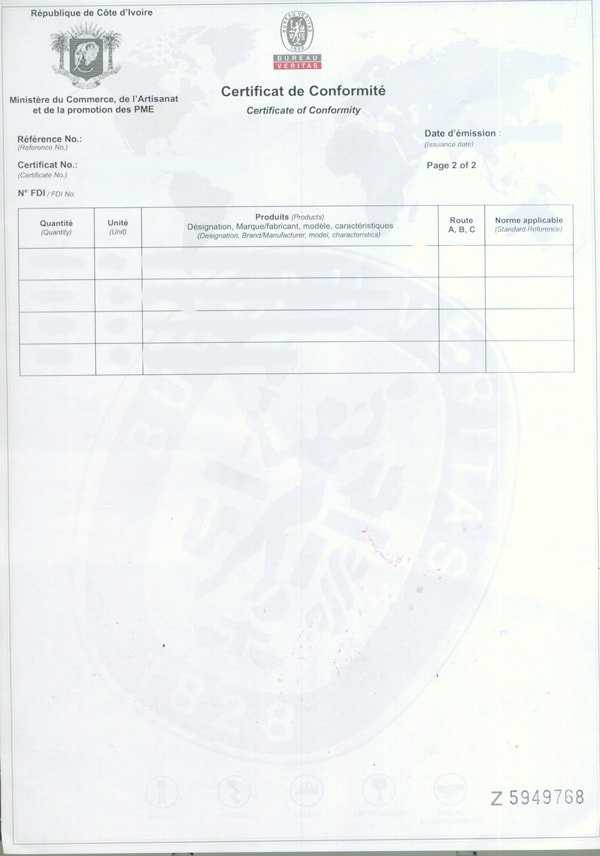 科特迪瓦PVOC認(rèn)證_非洲認(rèn)證_非洲海運(yùn)_旭洲物流 科特迪瓦PVOC認(rèn)證_非洲認(rèn)證_非洲海運(yùn)_旭洲物流